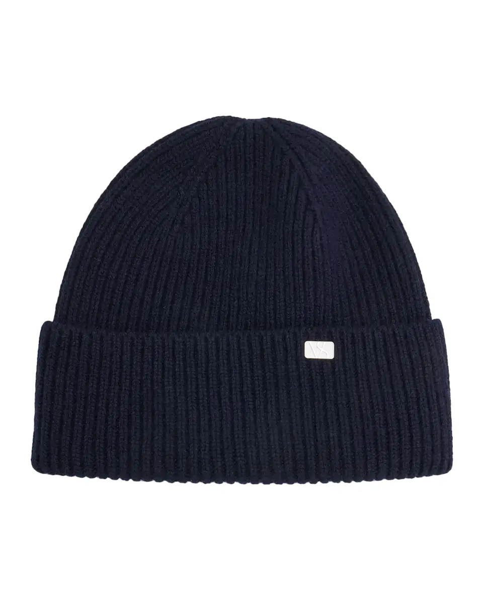 Varsity Headwear Men's Wool & Cashmere Ribbed Beanie Hat | Thumbnail 2 Varsity Headwear Men's Wool & Cashmere Ribbed Beanie Hat | Thumbnail 2