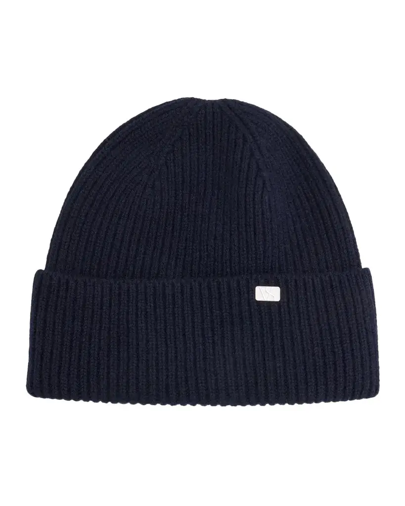 Varsity Headwear Men's Wool & Cashmere Ribbed Beanie Hat
