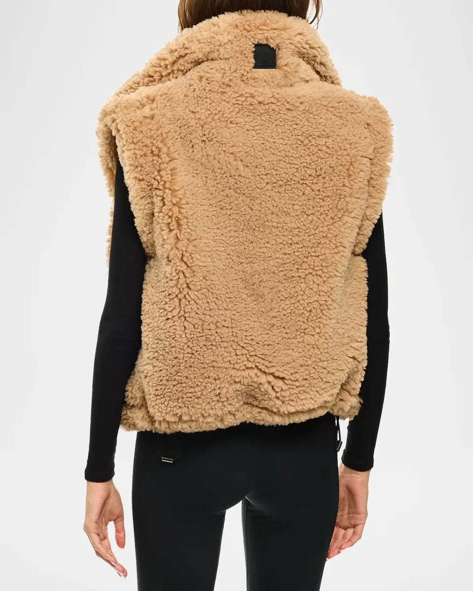 Sam. Funnel Collar Sherpa Vest | Thumbnail 3 Sam. Funnel Collar Sherpa Vest | Thumbnail 3