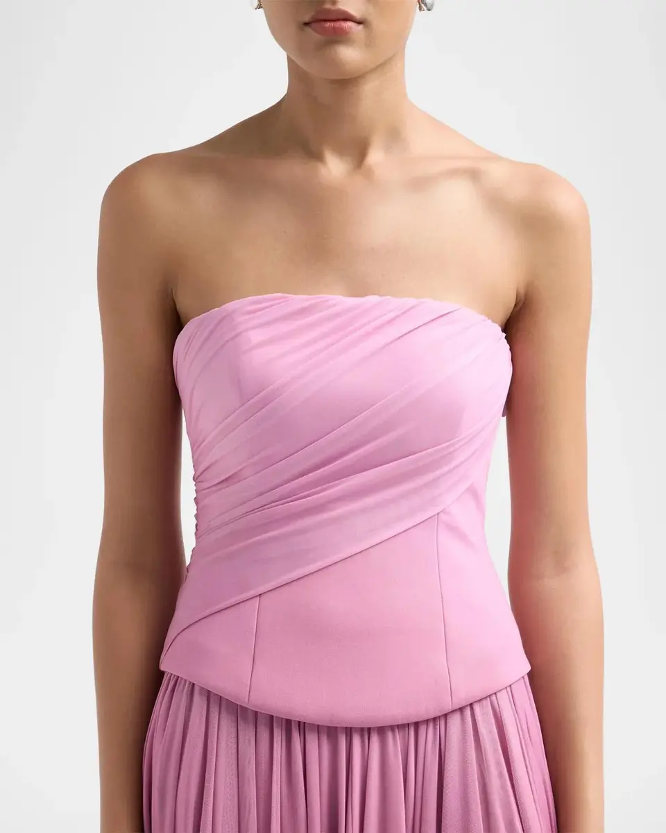 ACLER Femme Fatale Primley Ombré Strapless Maxi Dress | Thumbnail 3 ACLER Femme Fatale Primley Ombré Strapless Maxi Dress | Thumbnail 3