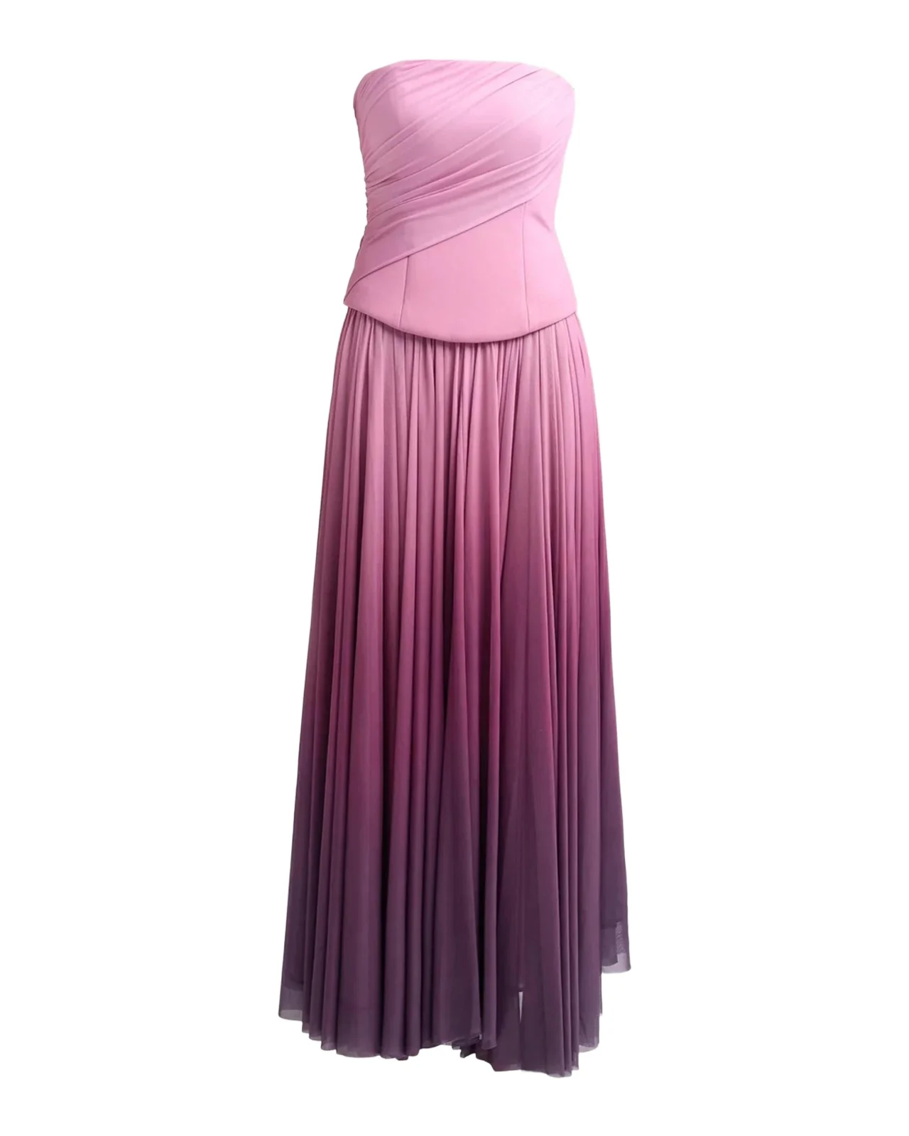 Femme Fatale Primley Ombré Strapless Maxi Dress Femme Fatale Primley Ombré Strapless Maxi Dress
