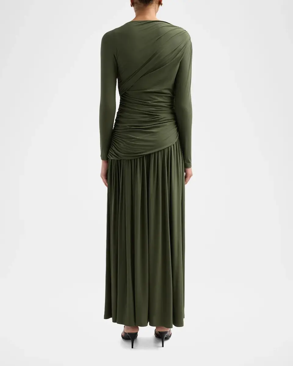 ACLER Femme Fatale Stamford Draped Maxi Dress | Thumbnail 4 ACLER Femme Fatale Stamford Draped Maxi Dress | Thumbnail 4