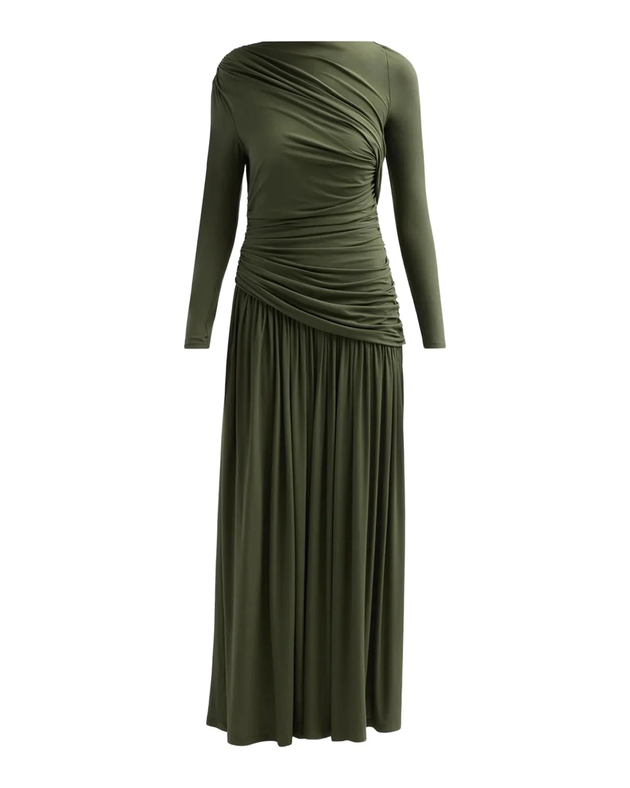 Femme Fatale Stamford Draped Maxi Dress