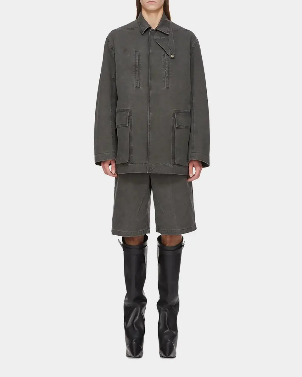 Rick Owens Denim Oversized Jacket | Thumbnail 2 Rick Owens Denim Oversized Jacket | Thumbnail 2