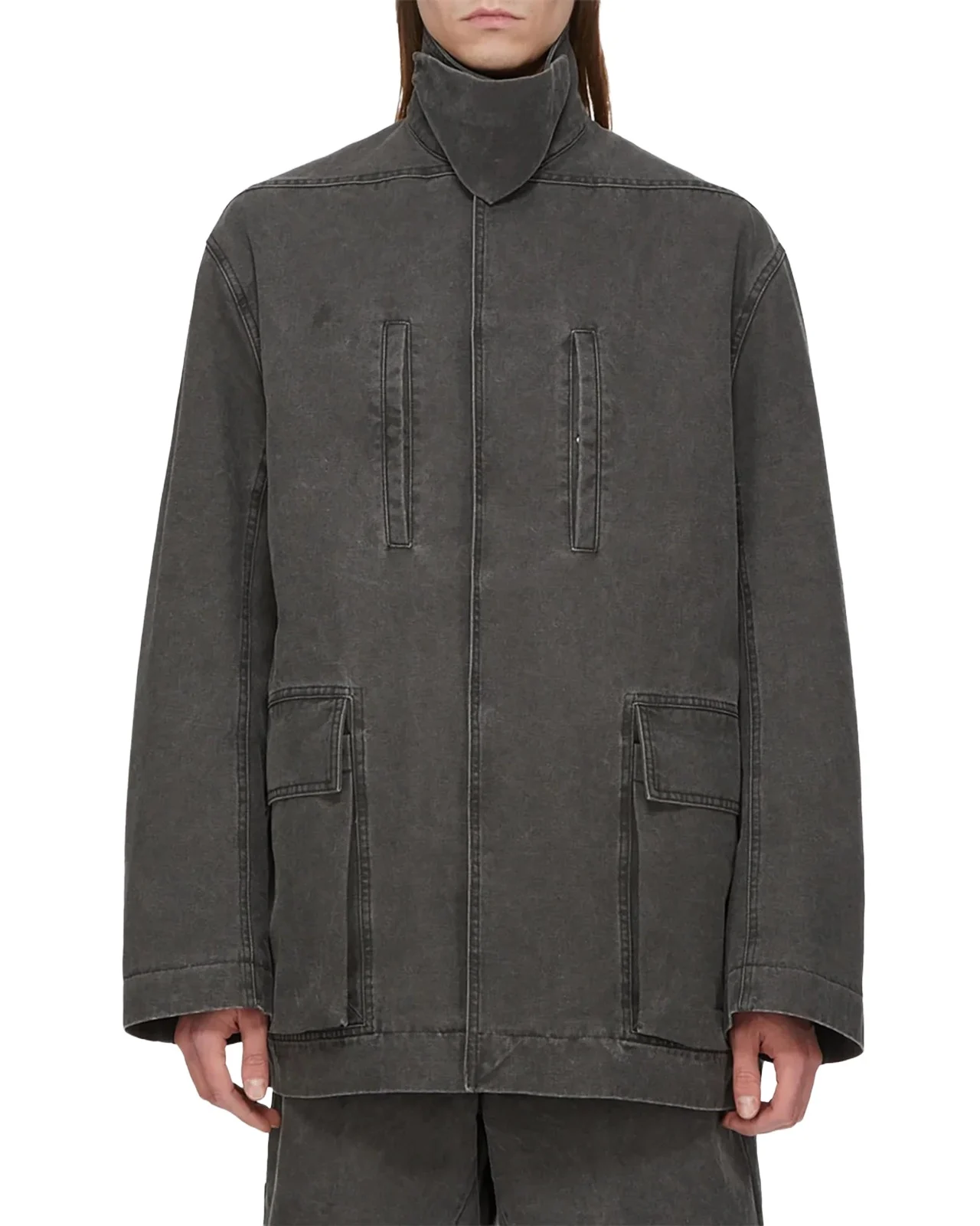 Rick Owens Denim Oversized Jacket
