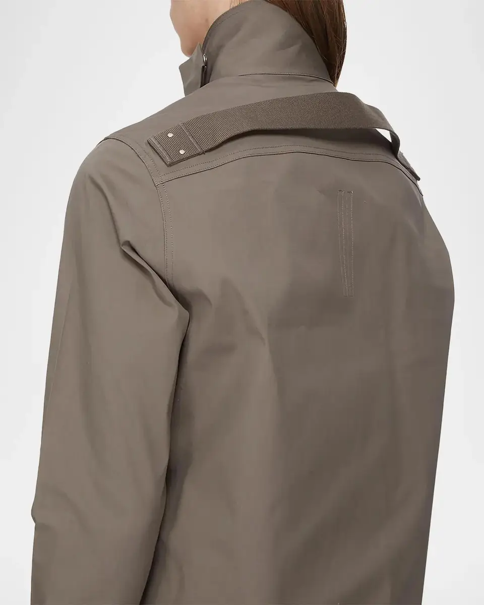 Rick Owens Camicia Stretch-Cotton Shirt | Thumbnail 5 Rick Owens Camicia Stretch-Cotton Shirt | Thumbnail 5