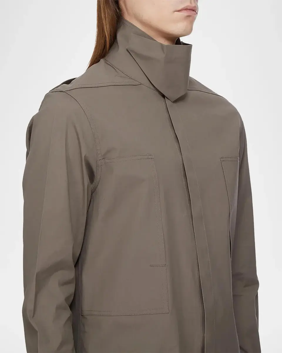 Rick Owens Camicia Stretch-Cotton Shirt | Thumbnail 6 Rick Owens Camicia Stretch-Cotton Shirt | Thumbnail 6