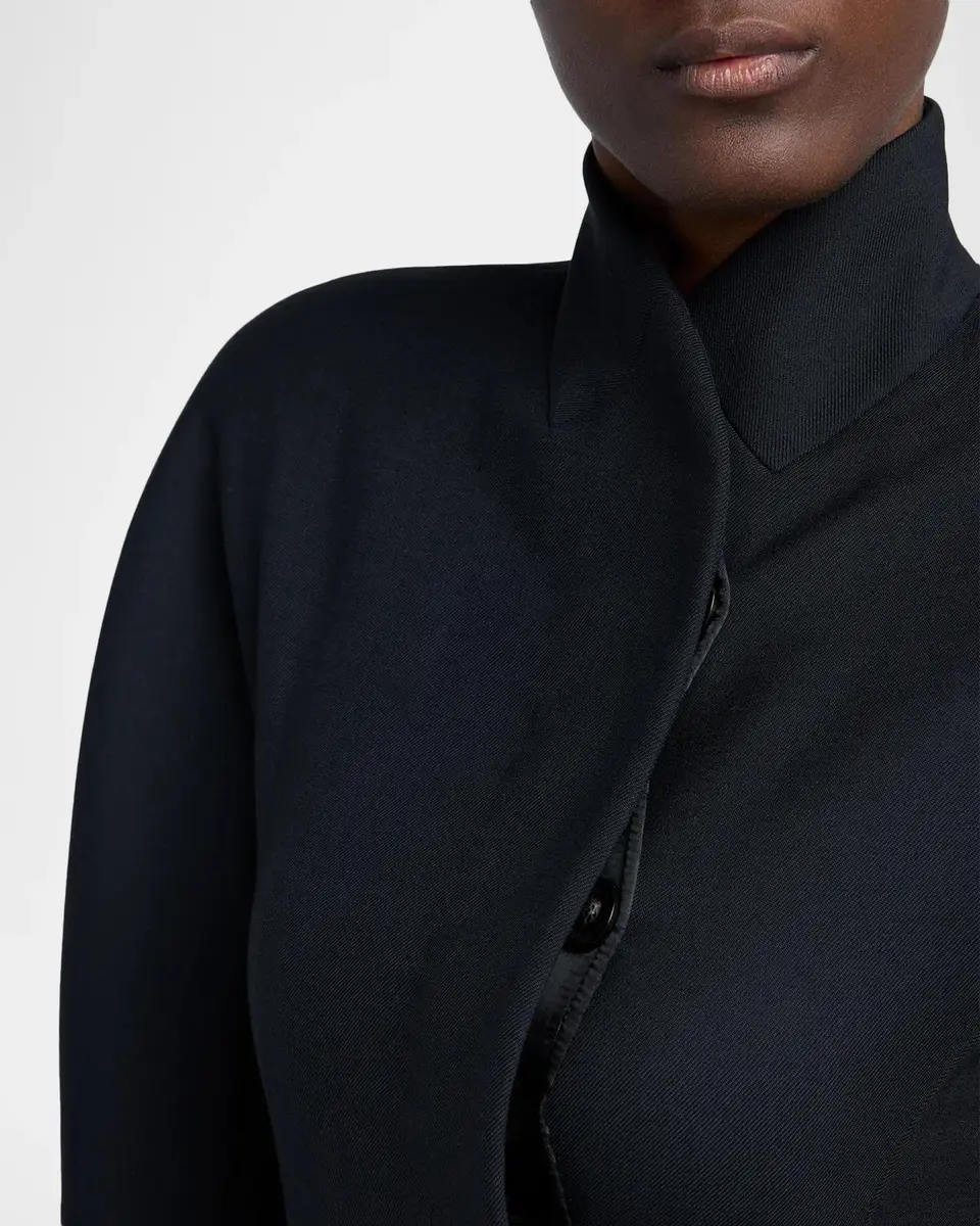 Stella McCartney Faux-Fur Trim Wool Peplum Jacket | Thumbnail 5 Stella McCartney Faux-Fur Trim Wool Peplum Jacket | Thumbnail 5