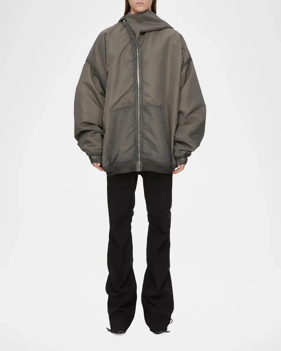 Rick Owens Mountain Hun Hooded Jacket | Thumbnail 2 Rick Owens Mountain Hun Hooded Jacket | Thumbnail 2