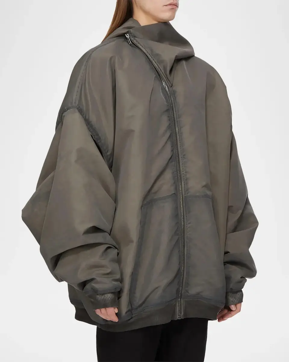 Rick Owens Mountain Hun Hooded Jacket | Thumbnail 4 Rick Owens Mountain Hun Hooded Jacket | Thumbnail 4