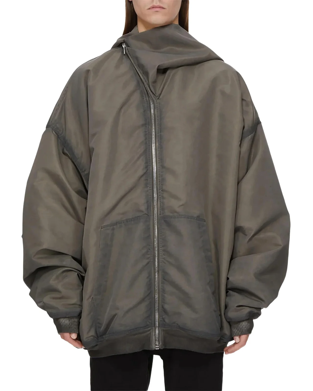 Rick Owens Mountain Hun Hooded Jacket