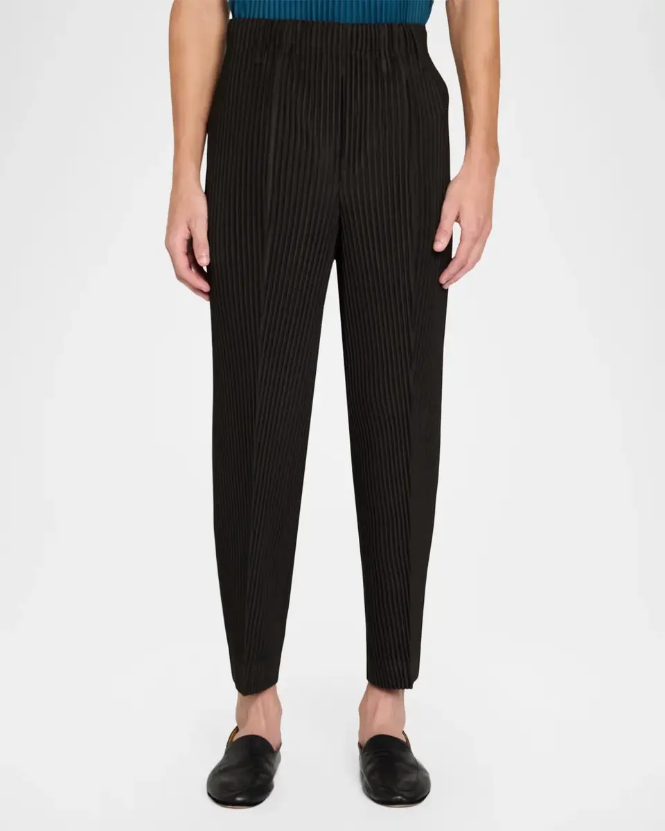 Homme Plissé Issey Miyake Men's Compleat Trousers | Thumbnail 4 Homme Plissé Issey Miyake Men's Compleat Trousers | Thumbnail 4