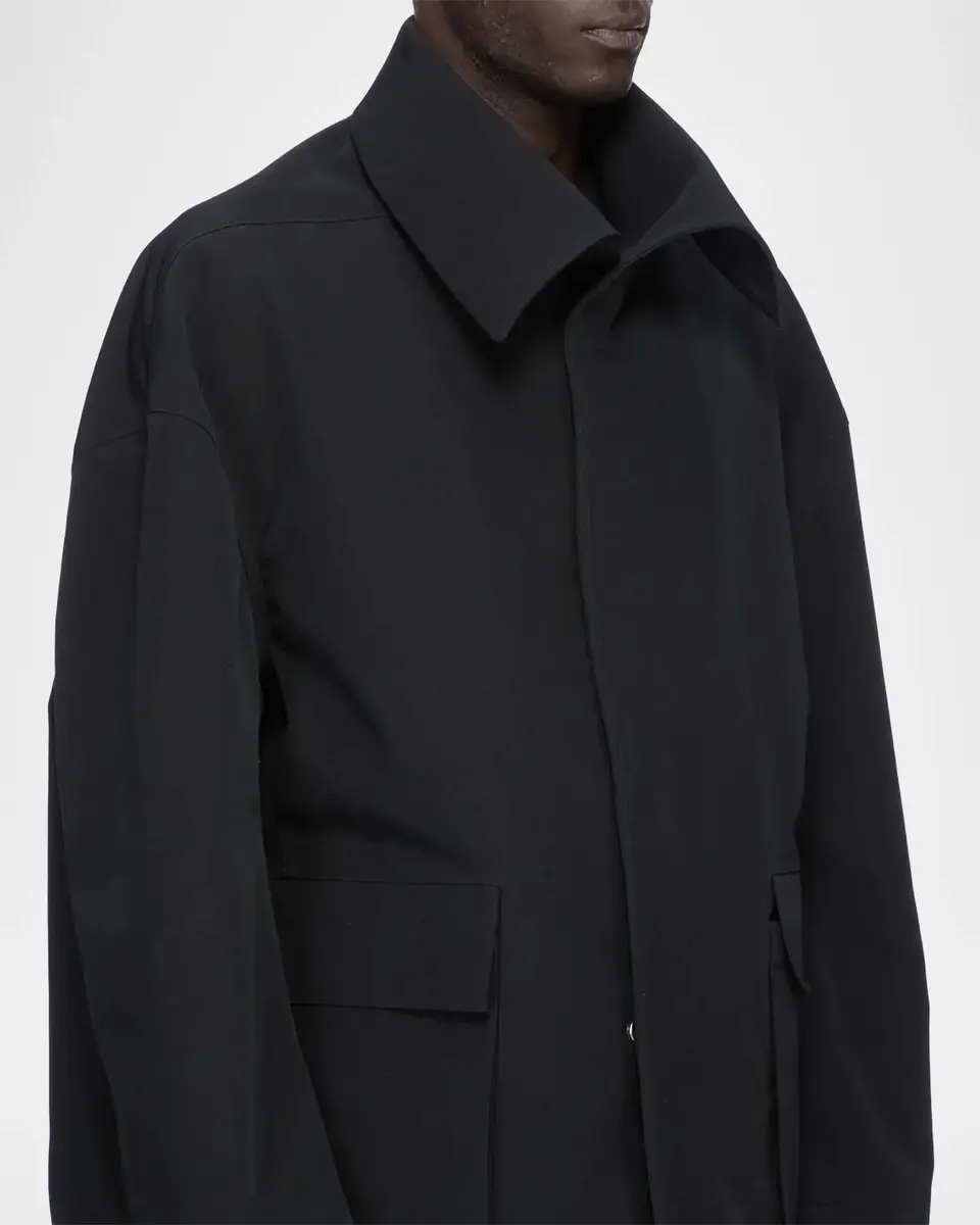 Rick Owens Imbottita Cotton-Blend Shirt Jacket | Thumbnail 6 Rick Owens Imbottita Cotton-Blend Shirt Jacket | Thumbnail 6