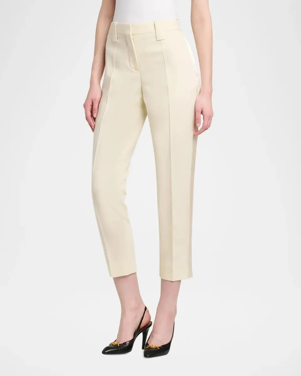 Versace Jeans Couture Stretch Wool Evening Pants | Thumbnail 4 Versace Jeans Couture Stretch Wool Evening Pants | Thumbnail 4