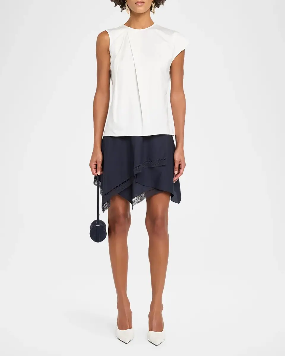 JW Anderson Cotton Layered Handkerchief Mini Skirt | Thumbnail 2