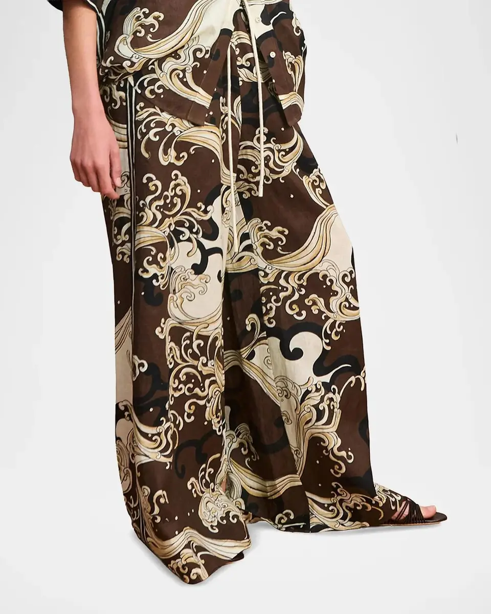 ALÉMAIS Otis Wave Wide-Leg Pants | Thumbnail 6 ALÉMAIS Otis Wave Wide-Leg Pants | Thumbnail 6