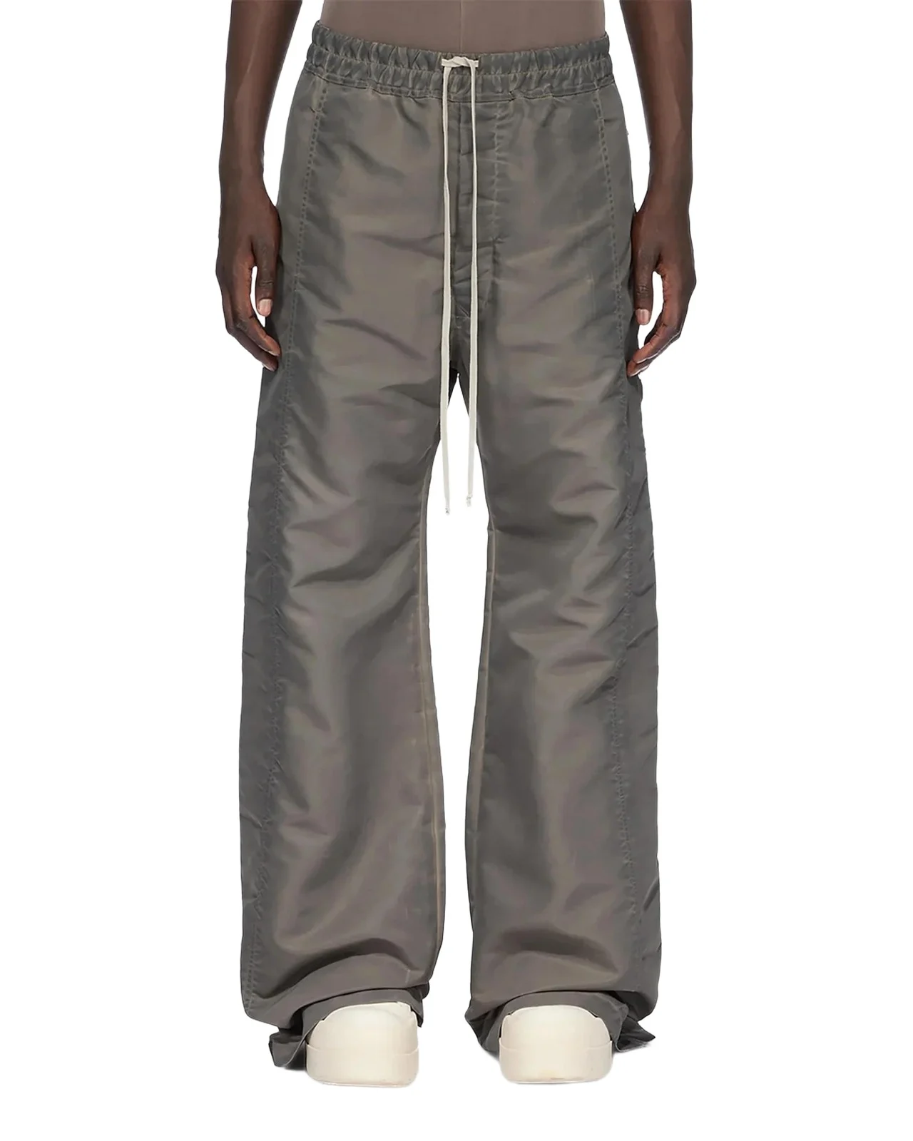 Pusher Snap-Side Wide-Leg Track Pants