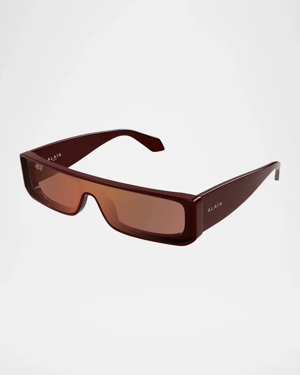 Alaïa Icône 99MM Mask Sunglasses | Thumbnail 2 Alaïa Icône 99MM Mask Sunglasses | Thumbnail 2