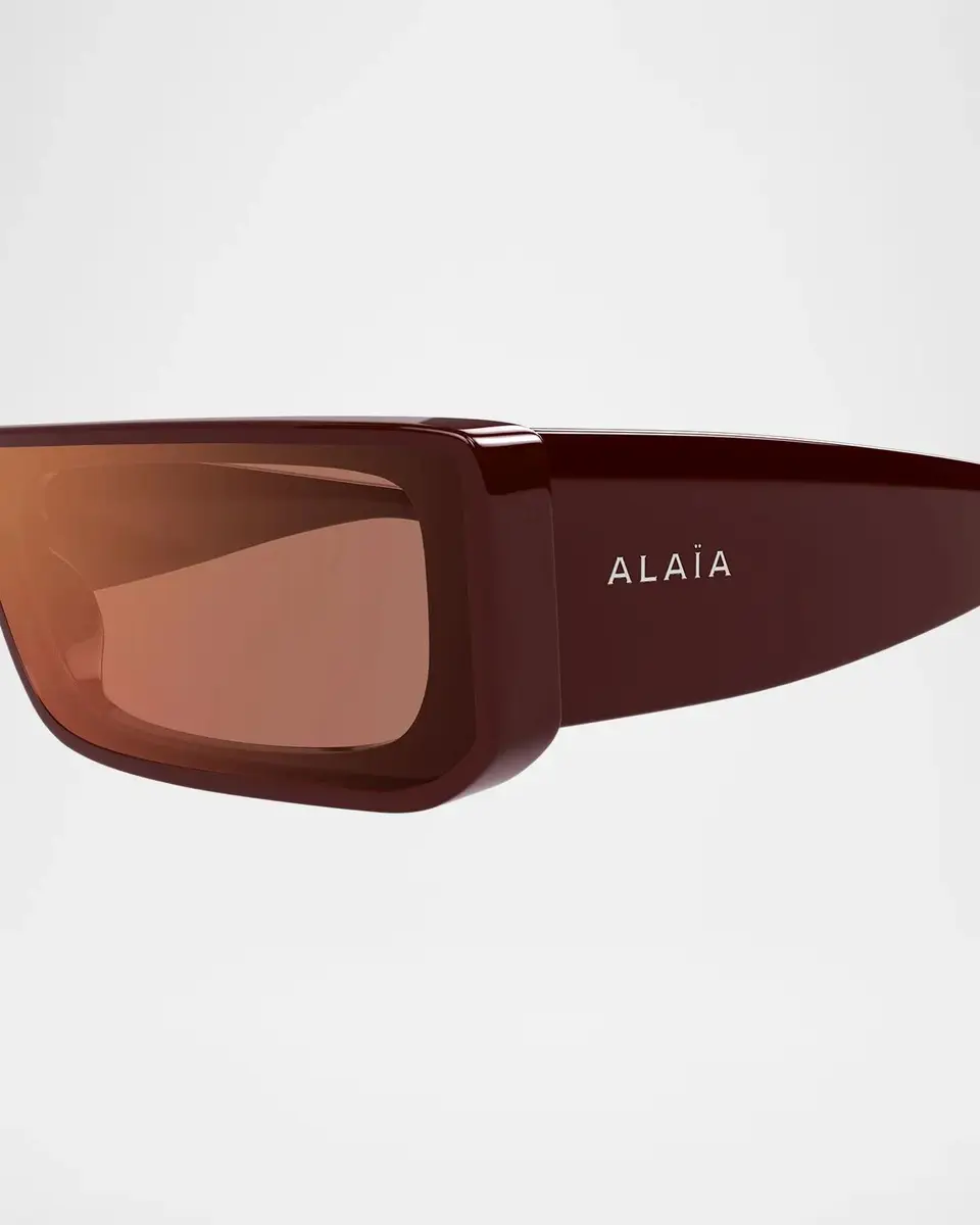 Alaïa Icône 99MM Mask Sunglasses | Thumbnail 3 Alaïa Icône 99MM Mask Sunglasses | Thumbnail 3