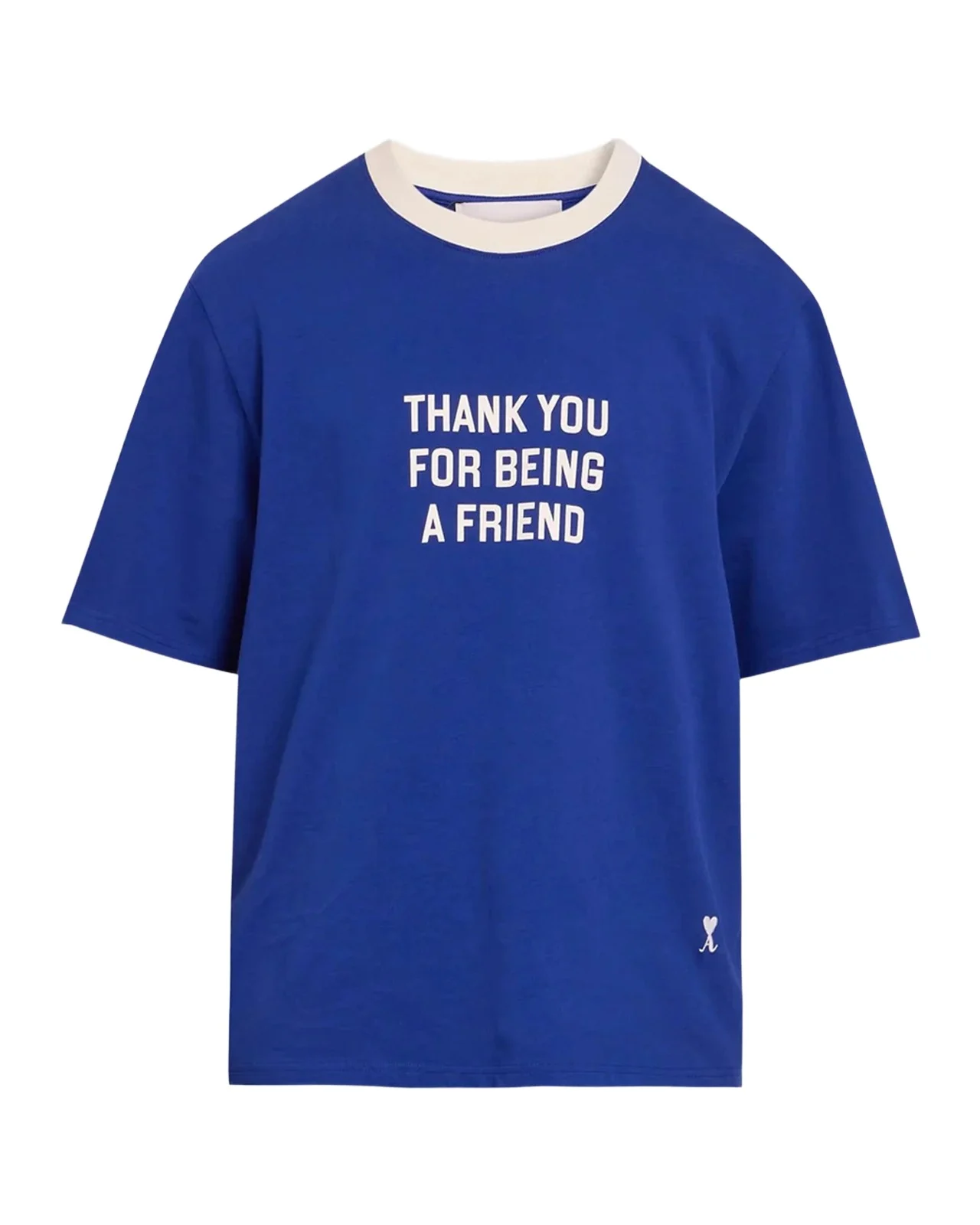 AMI PARIS Thank You For Being A Friend Boxy T-Shirt