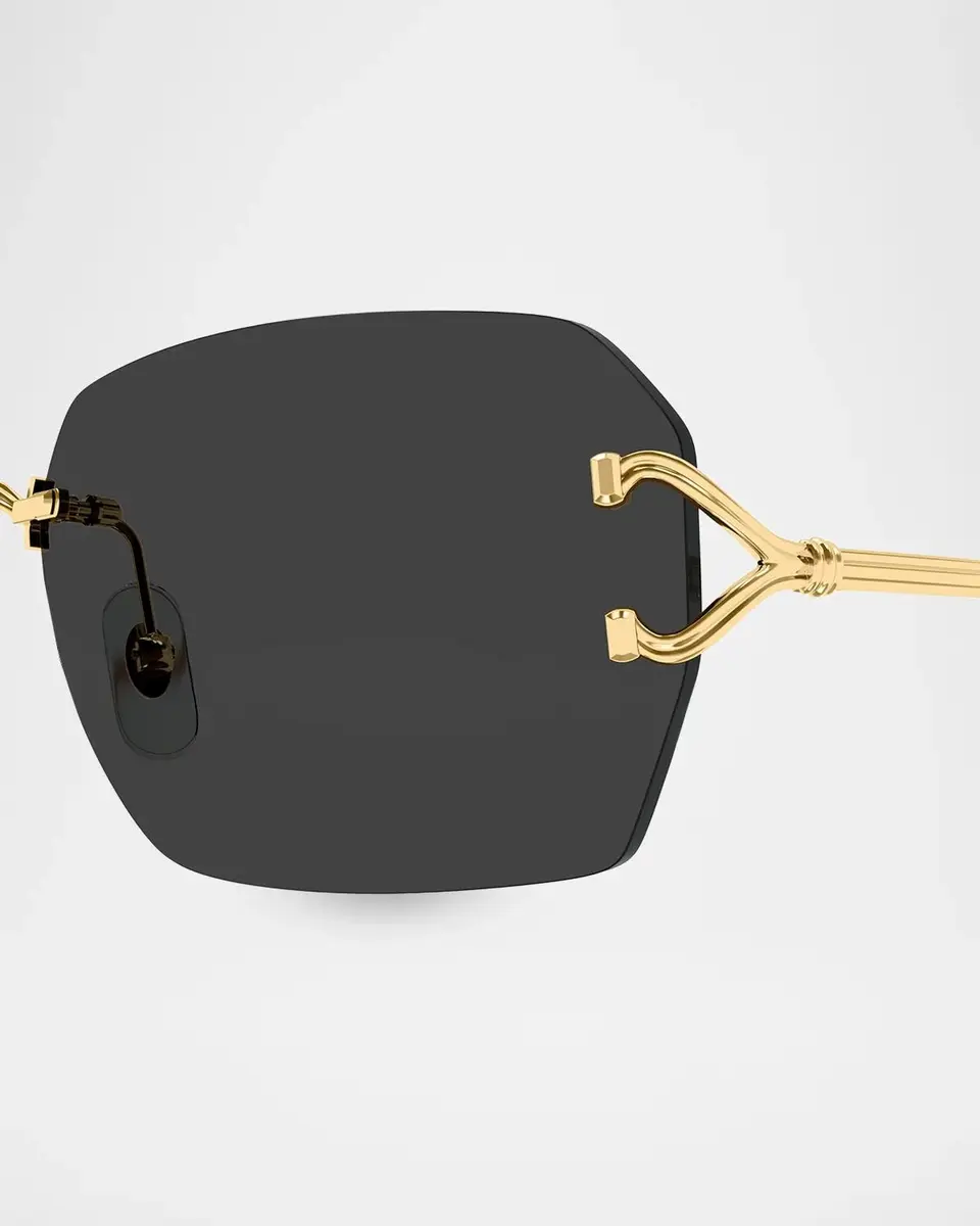 Cartier Motifs De 59MM Square Sunglasses | Thumbnail 3 Cartier Motifs De 59MM Square Sunglasses | Thumbnail 3