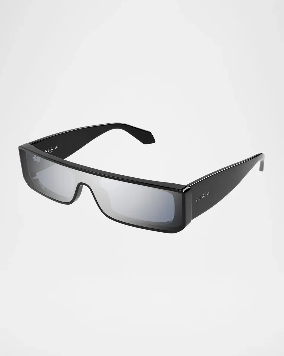 Alaïa Icône 99MM Mask Sunglasses | Thumbnail 2 Alaïa Icône 99MM Mask Sunglasses | Thumbnail 2