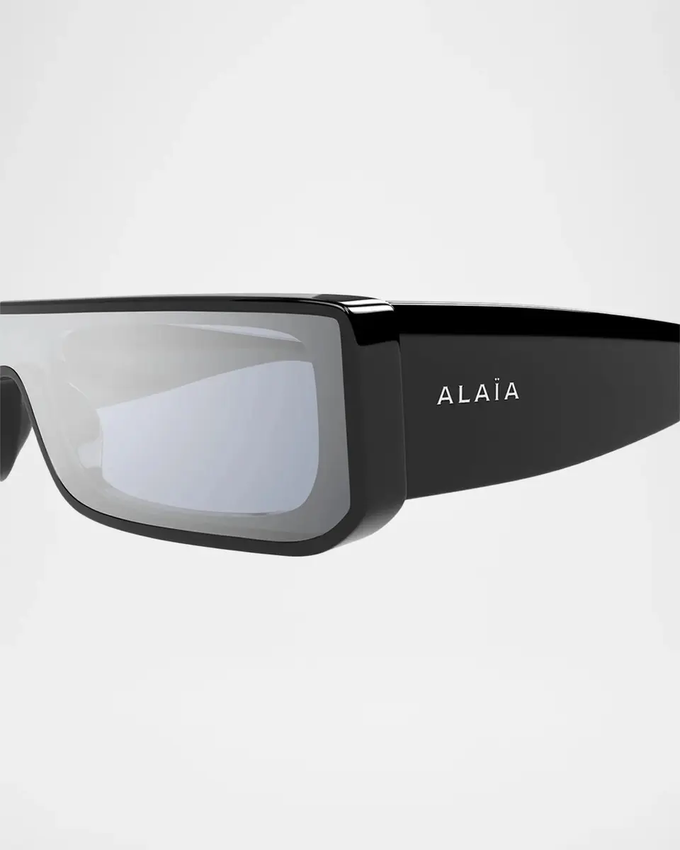 Alaïa Icône 99MM Mask Sunglasses | Thumbnail 3 Alaïa Icône 99MM Mask Sunglasses | Thumbnail 3