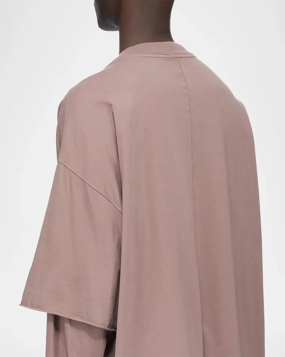 Rick Owens Tommy Hustler Cotton Layered Sweatshirt | Thumbnail 5