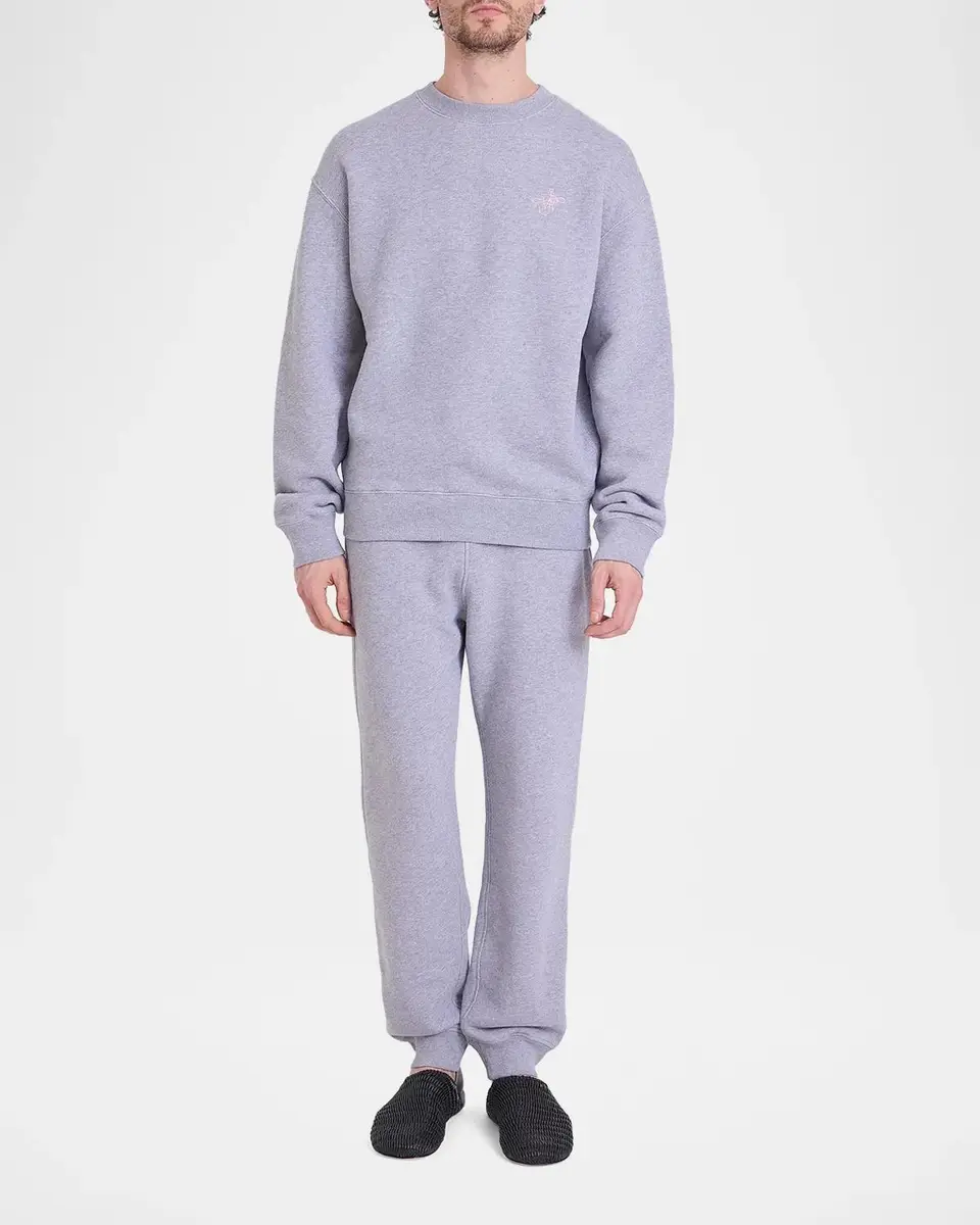 JW Anderson Ribbon Anchor Cotton Crewneck Sweatshirt | Thumbnail 2 JW Anderson Ribbon Anchor Cotton Crewneck Sweatshirt | Thumbnail 2