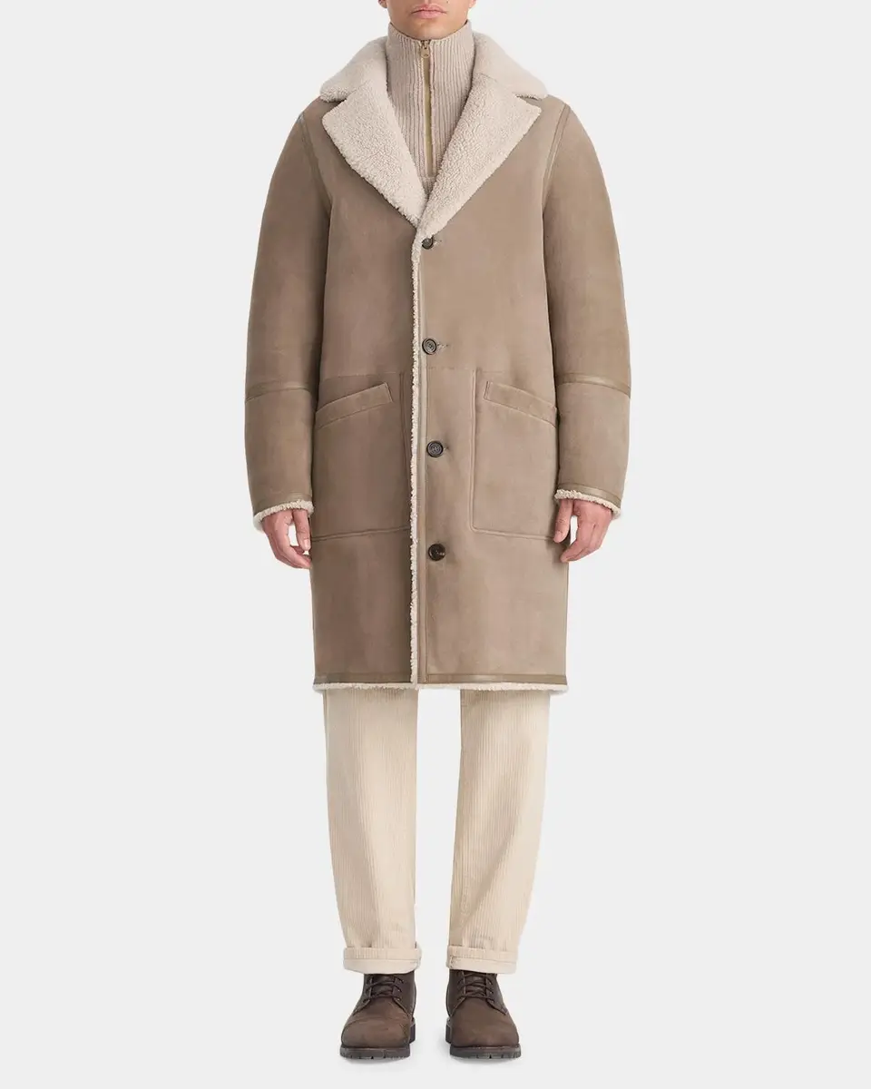 Mackage Men's Clyde Reversible Shearling Jacket | Thumbnail 2 Mackage Men's Clyde Reversible Shearling Jacket | Thumbnail 2