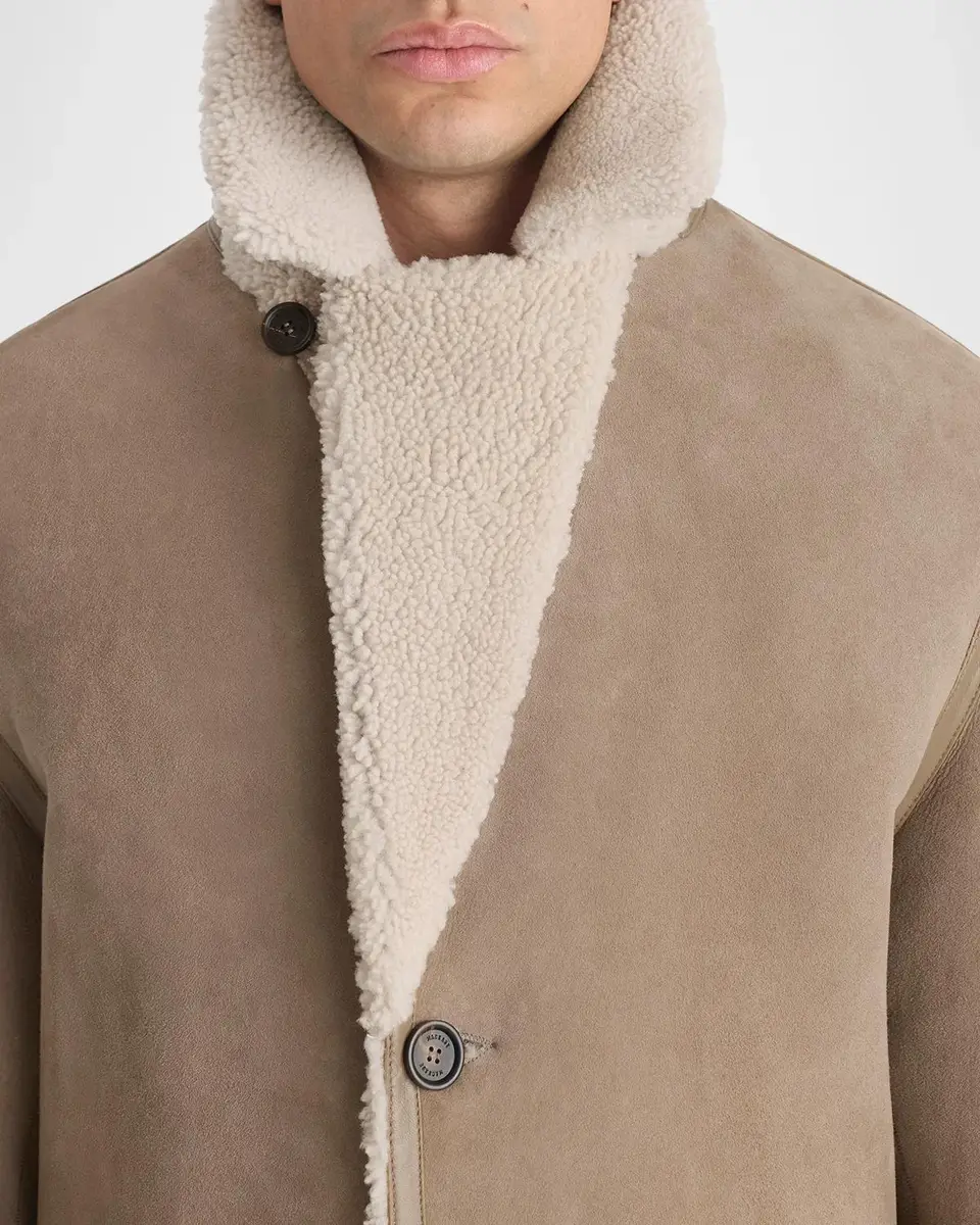Mackage Men's Clyde Reversible Shearling Jacket | Thumbnail 5 Mackage Men's Clyde Reversible Shearling Jacket | Thumbnail 5
