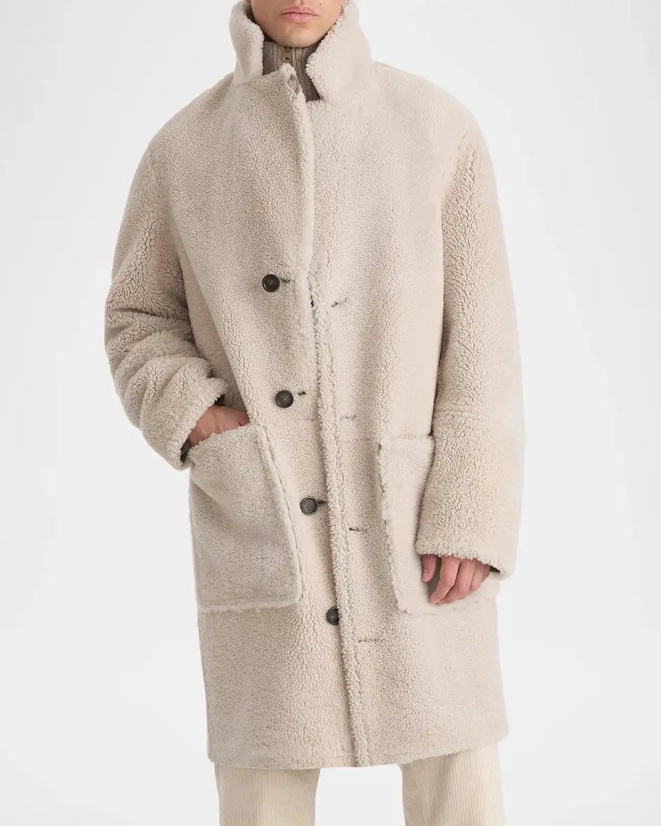 Mackage Men's Clyde Reversible Shearling Jacket | Thumbnail 7 Mackage Men's Clyde Reversible Shearling Jacket | Thumbnail 7