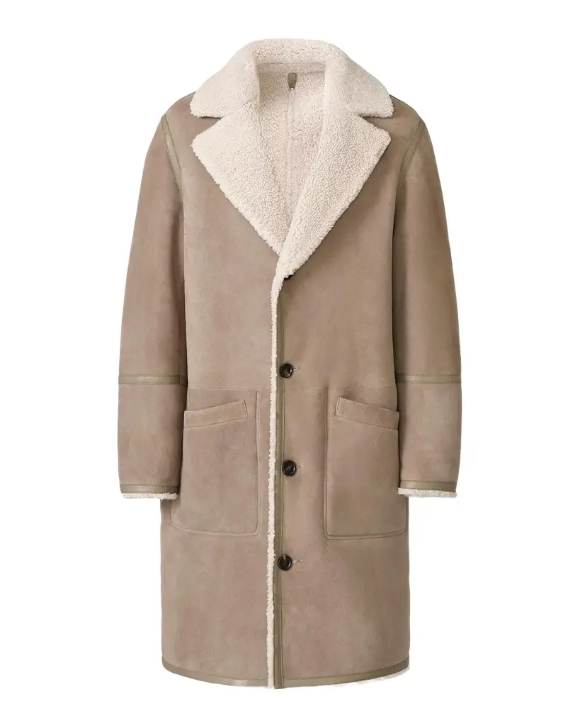Mackage Men's Clyde Reversible Shearling Jacket