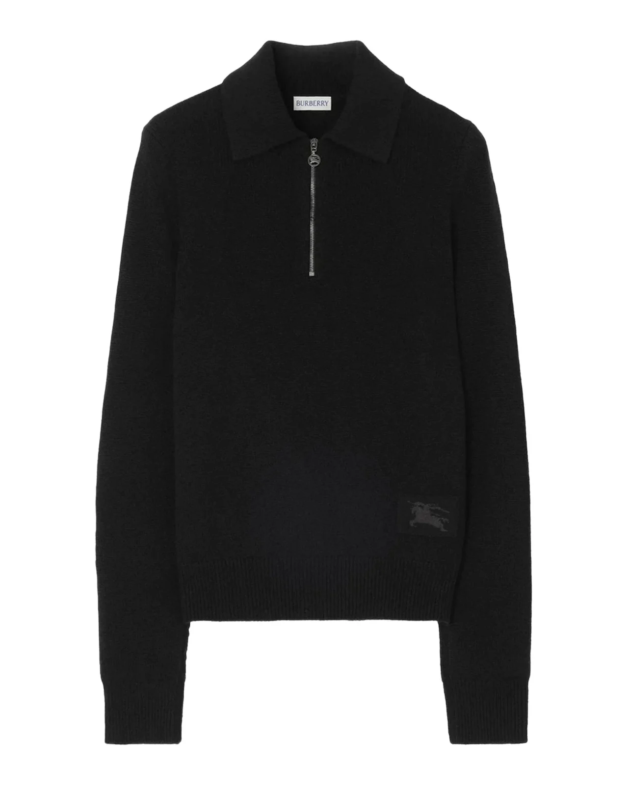 Burberry Cait Cashmere Quarter-Zip Sweater