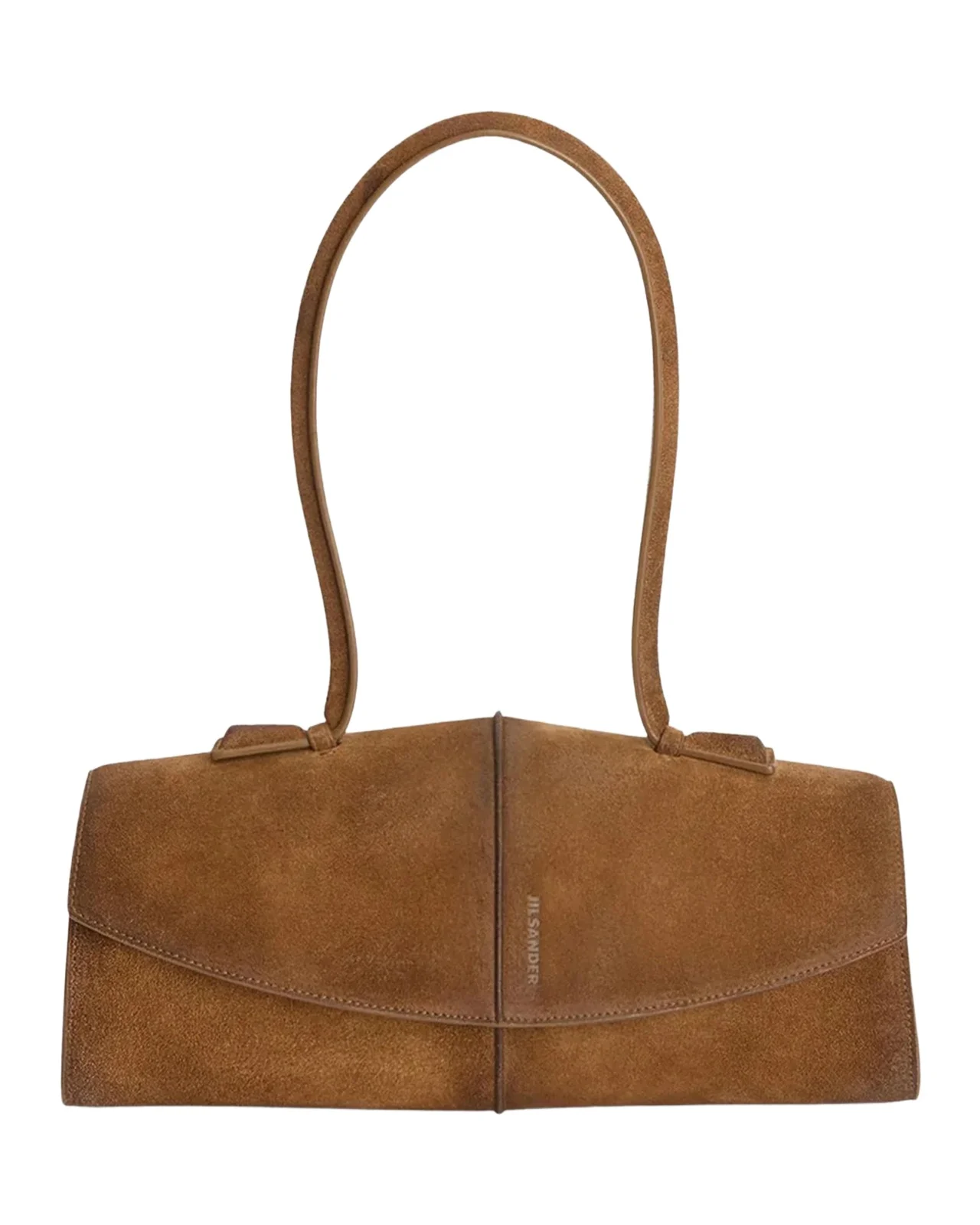 Jil Sander Linea Suede Shoulder Bag