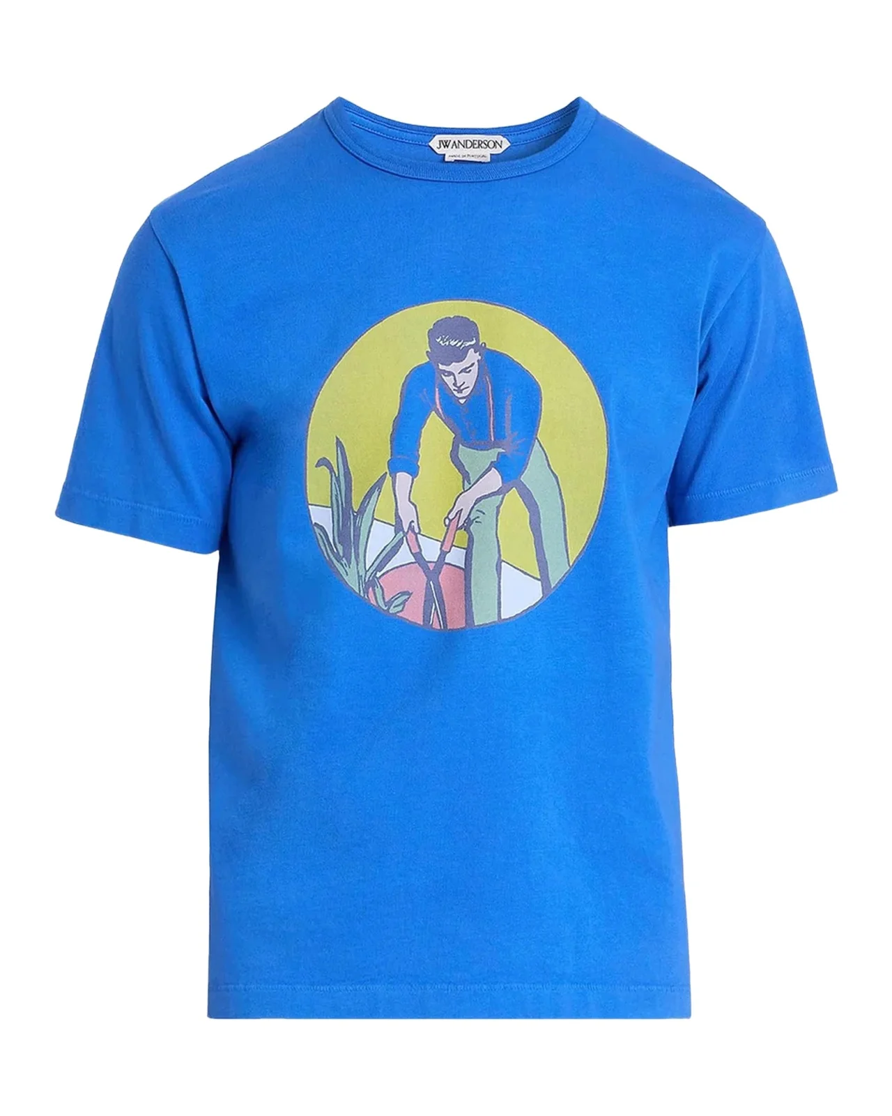 JW Anderson Gardener Cotton Crewneck T-Shirt