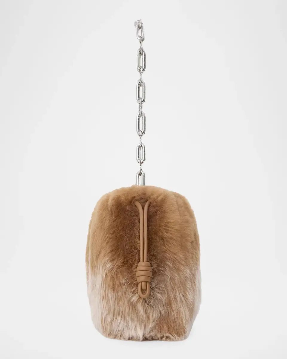 Loewe Flamenco Shearling Clutch Bag | Thumbnail 4 Loewe Flamenco Shearling Clutch Bag | Thumbnail 4