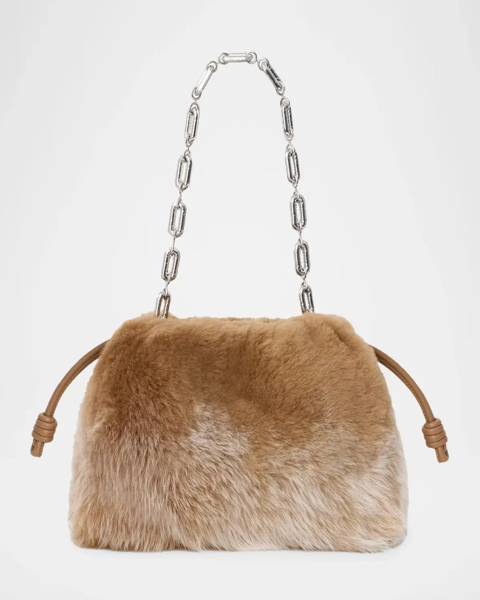 Loewe Flamenco Shearling Clutch Bag | Thumbnail 5 Loewe Flamenco Shearling Clutch Bag | Thumbnail 5