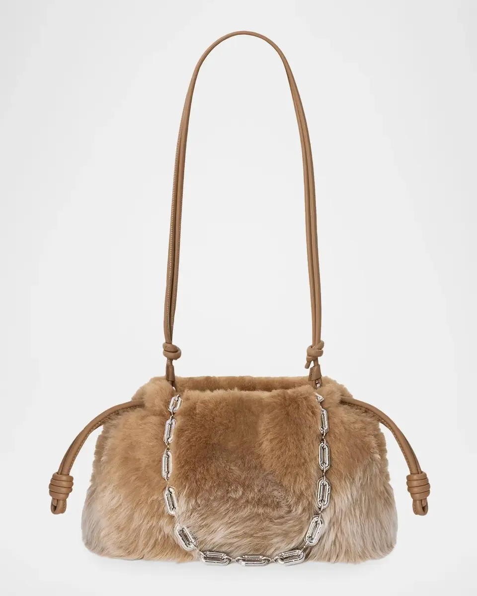 Loewe Flamenco Shearling Clutch Bag | Thumbnail 6 Loewe Flamenco Shearling Clutch Bag | Thumbnail 6