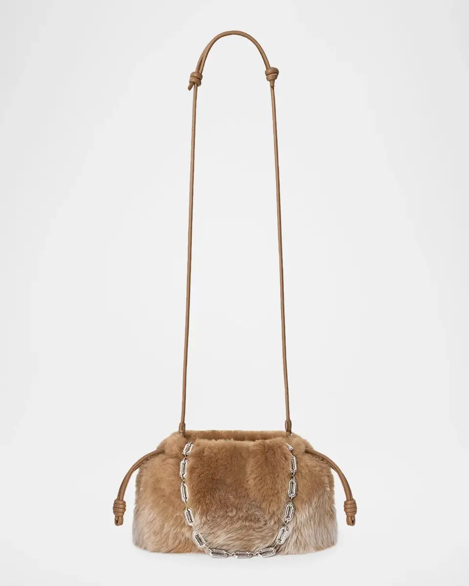 Loewe Flamenco Shearling Clutch Bag | Thumbnail 7 Loewe Flamenco Shearling Clutch Bag | Thumbnail 7