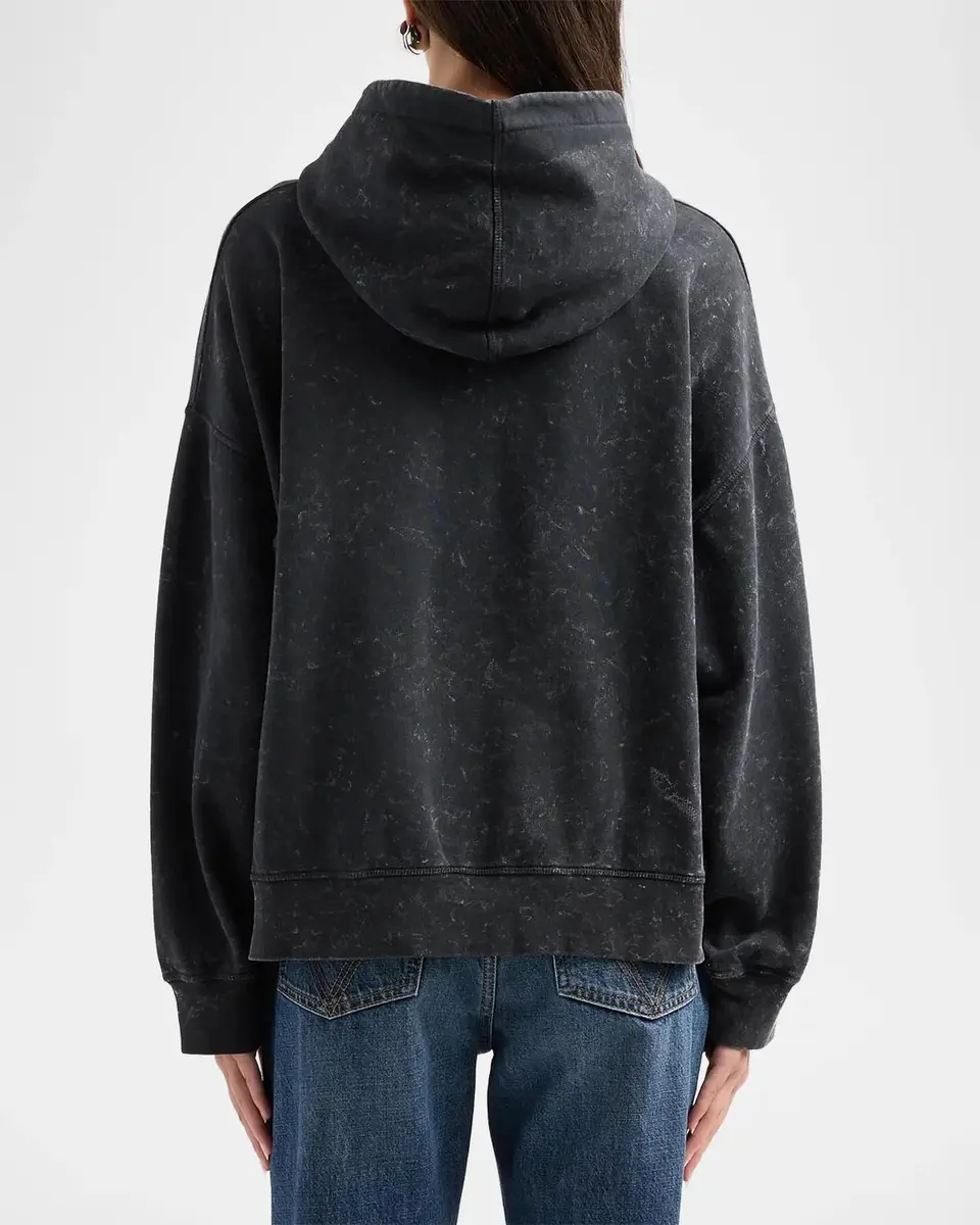 Ganni Isoli Crop Hoodie | Thumbnail 3