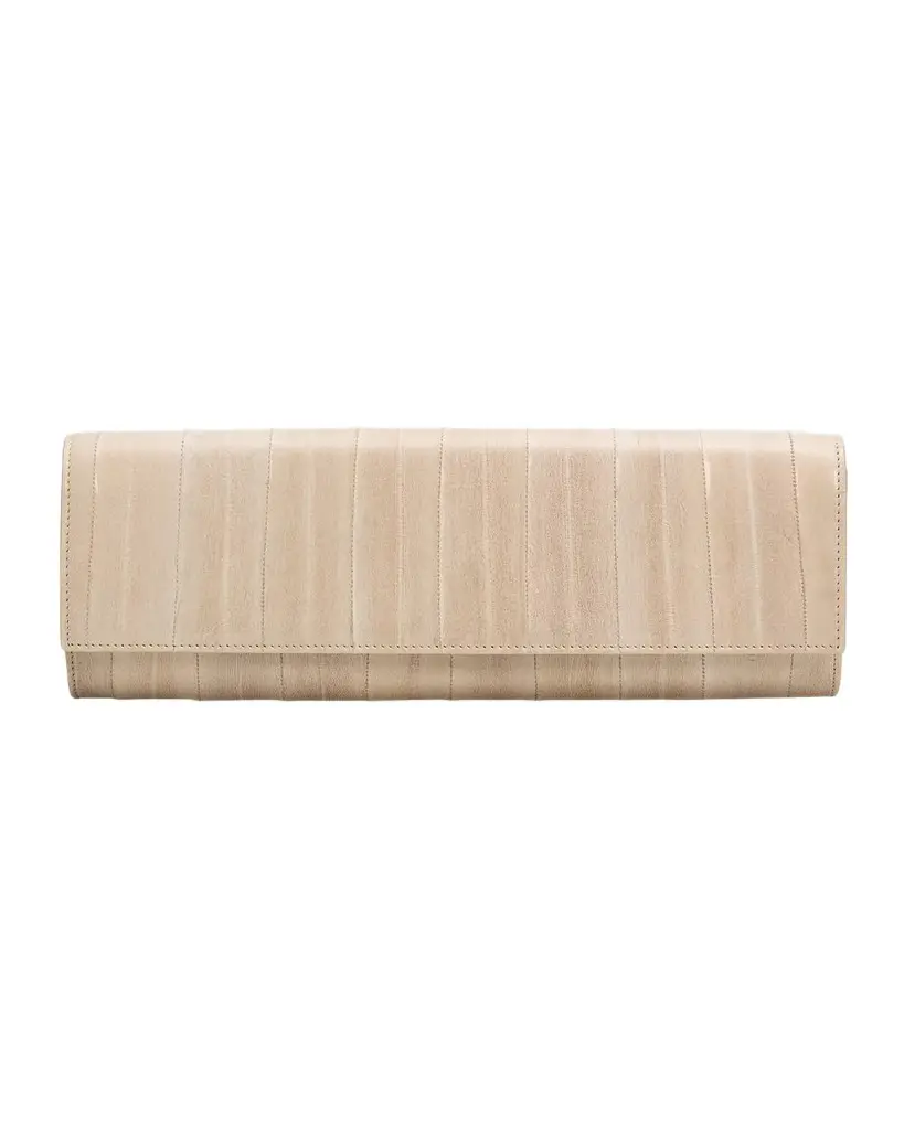 Hex Eel Leather Clutch Bag Hex Eel Leather Clutch Bag