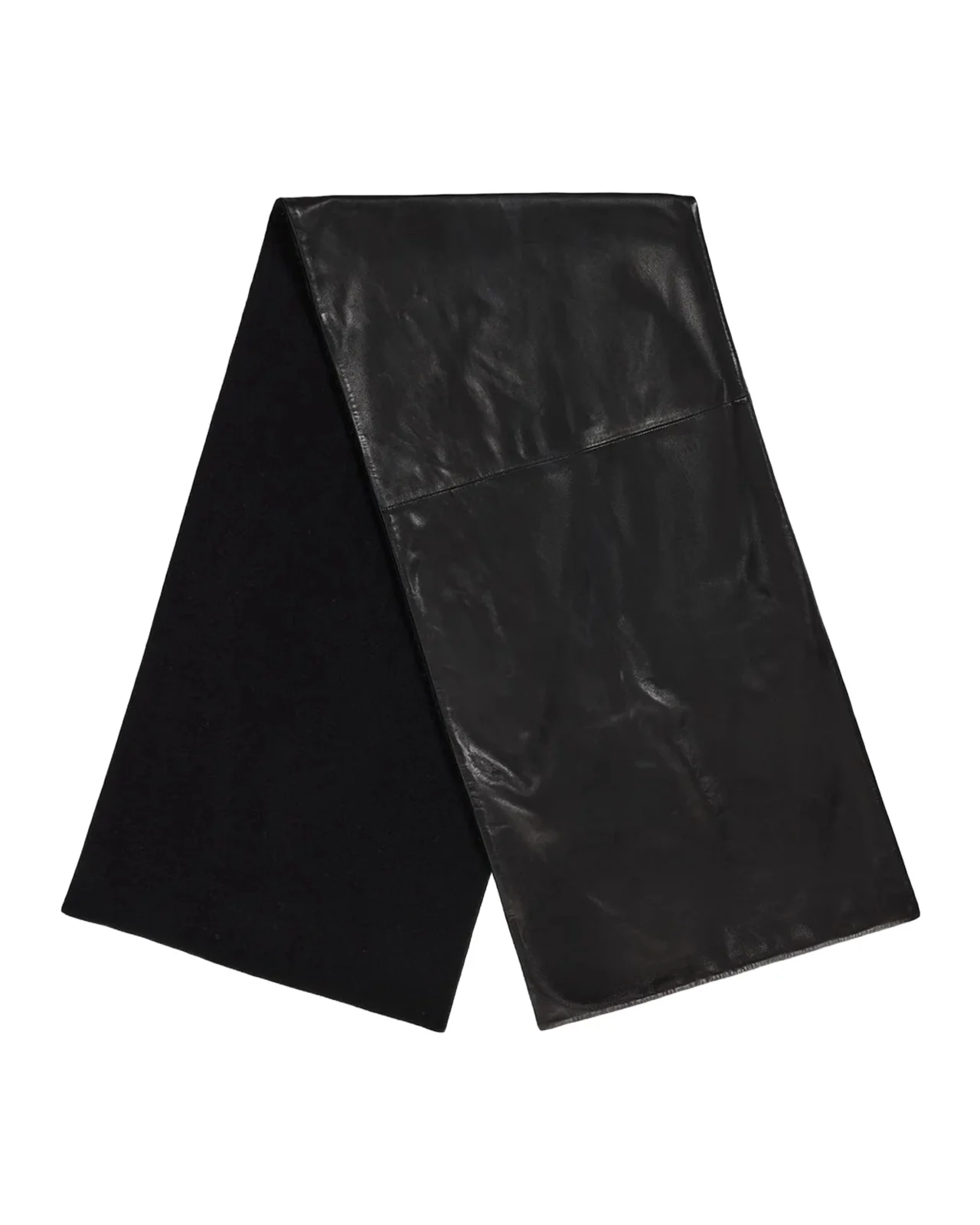TOTEME Leather Cashmere Scarf