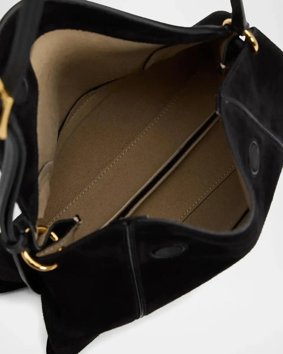 Wandler Penelope Slouch Suede Shoulder Bag | Thumbnail 3 Wandler Penelope Slouch Suede Shoulder Bag | Thumbnail 3