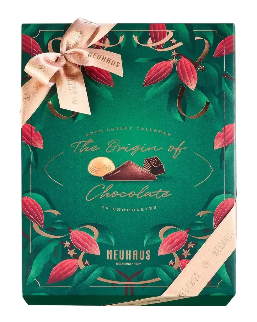 Neuhaus Chocolate "The Origin of Chocolate" Book Advent Calendar