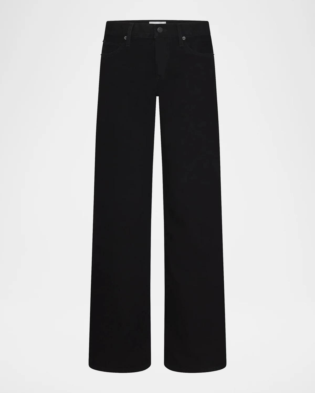 Frame The Gray Straight-Leg Jeans