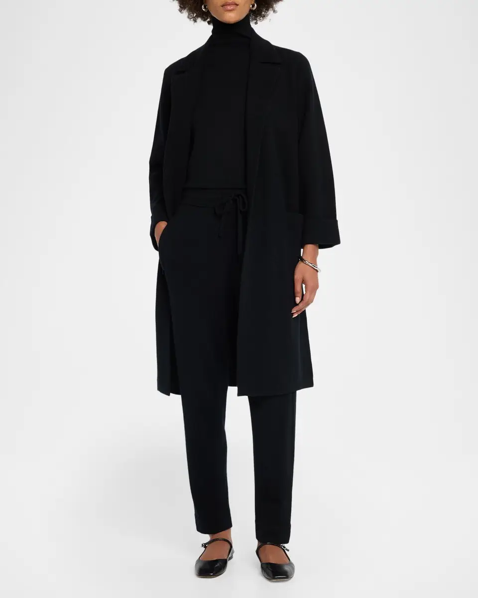 TSE Cashmere Cashmere Short-Sleeve Turtleneck Sweater | Thumbnail 2 TSE Cashmere Cashmere Short-Sleeve Turtleneck Sweater | Thumbnail 2