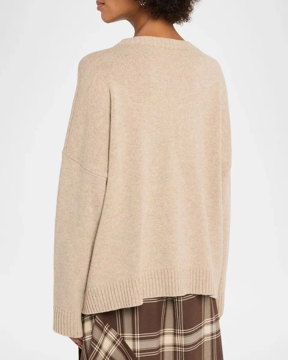 Weekend Max Mara Pavidi Dog Motif Wool Sweater | Thumbnail 3 Weekend Max Mara Pavidi Dog Motif Wool Sweater | Thumbnail 3