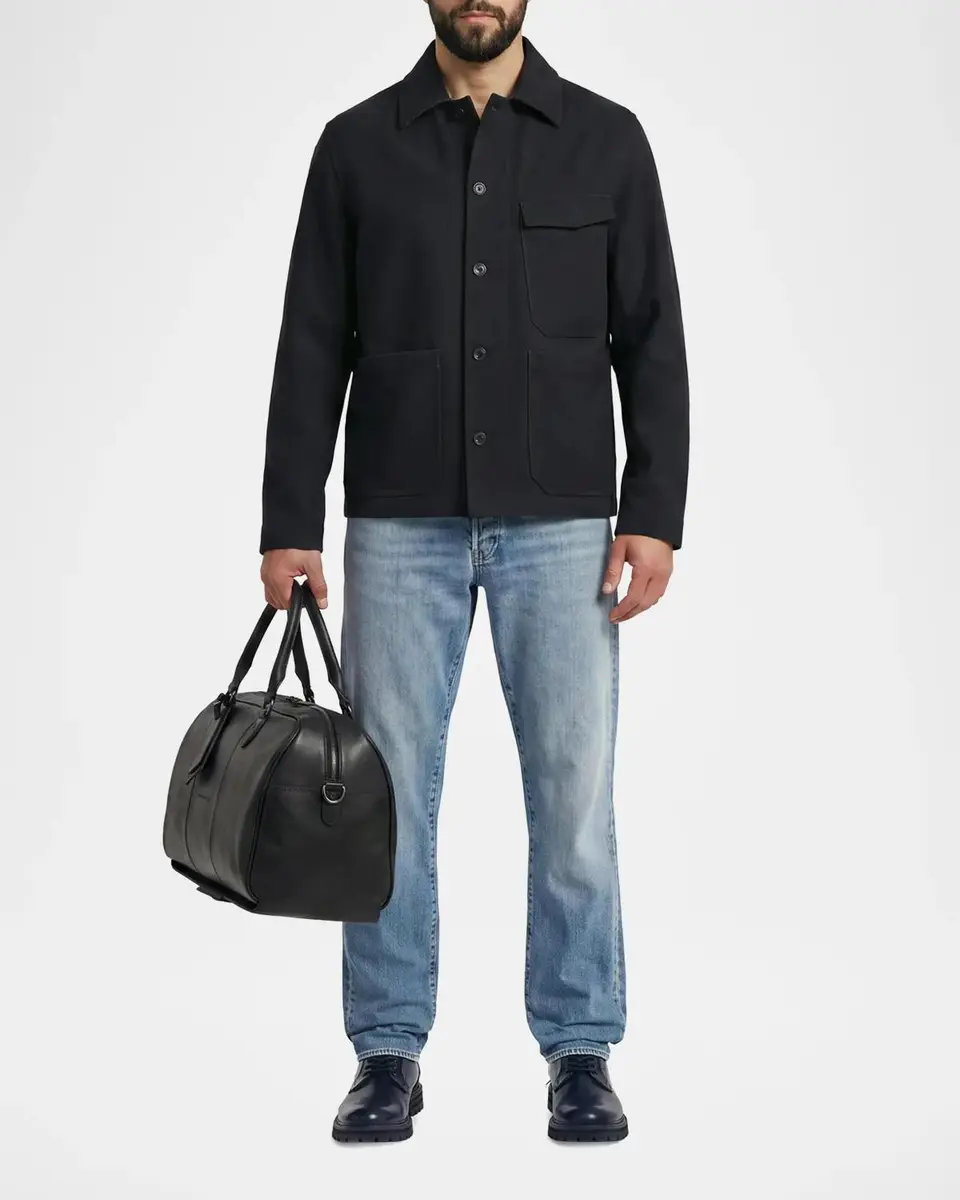 G-Star Twill Flannel Chore Jacket | Thumbnail 2