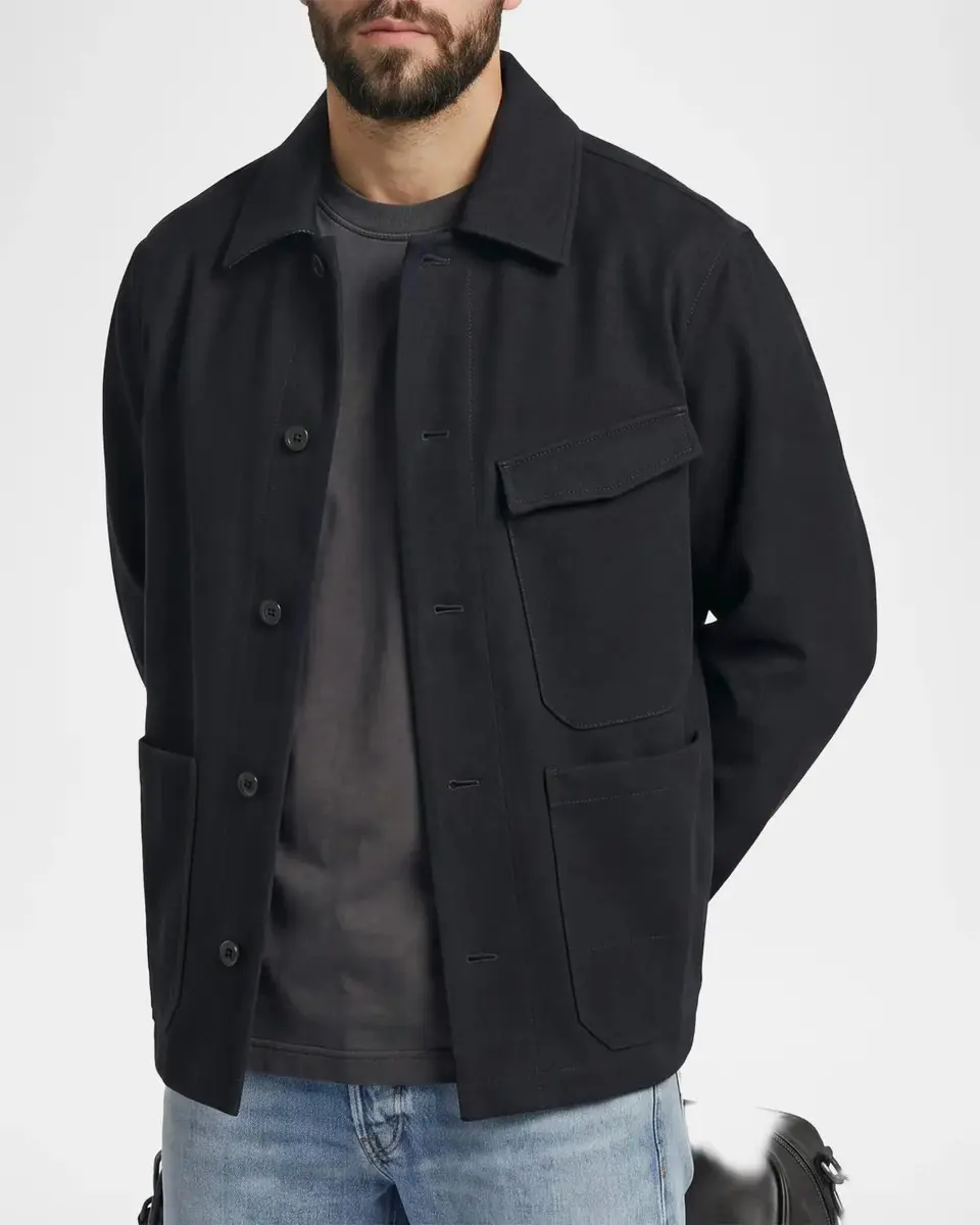 G-Star Twill Flannel Chore Jacket | Thumbnail 3